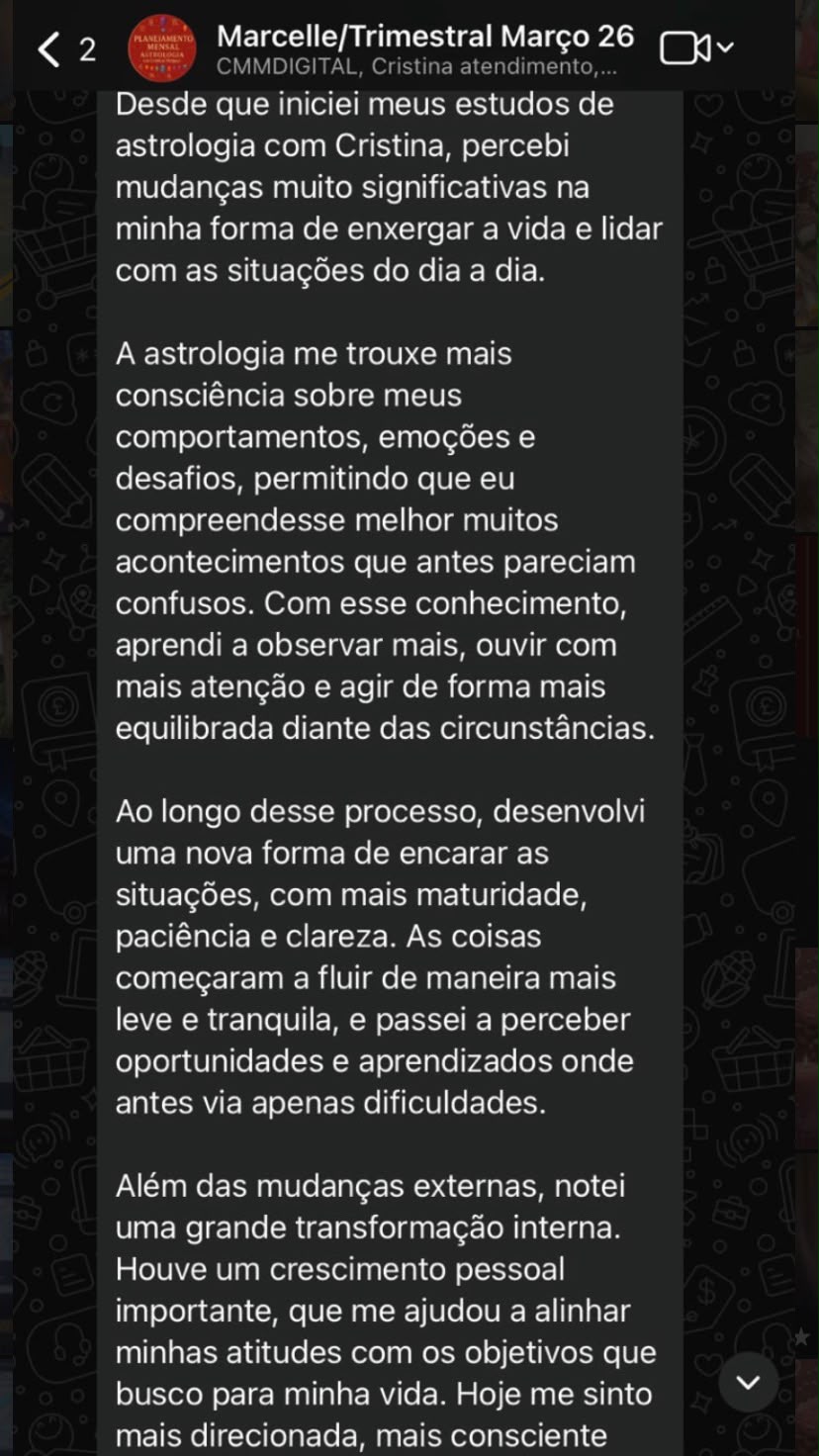 Depoimento real de cliente no WhatsApp 10