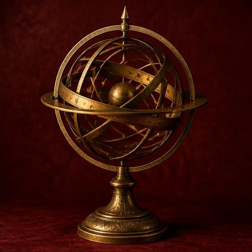 Composição artística inspirada em MAPA ASTRAL TERAPÊUTICO